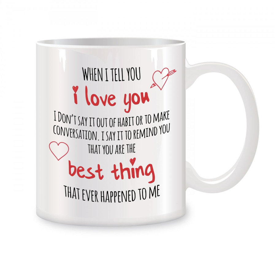 Coffee Tea Love - 사랑해요, 당신은 최고예요 남자친구 여자친구 생일