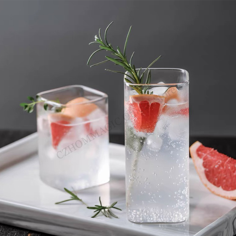Water Tea And Coffee - 사각 유리 컵, 커피 머그잔, 내열성