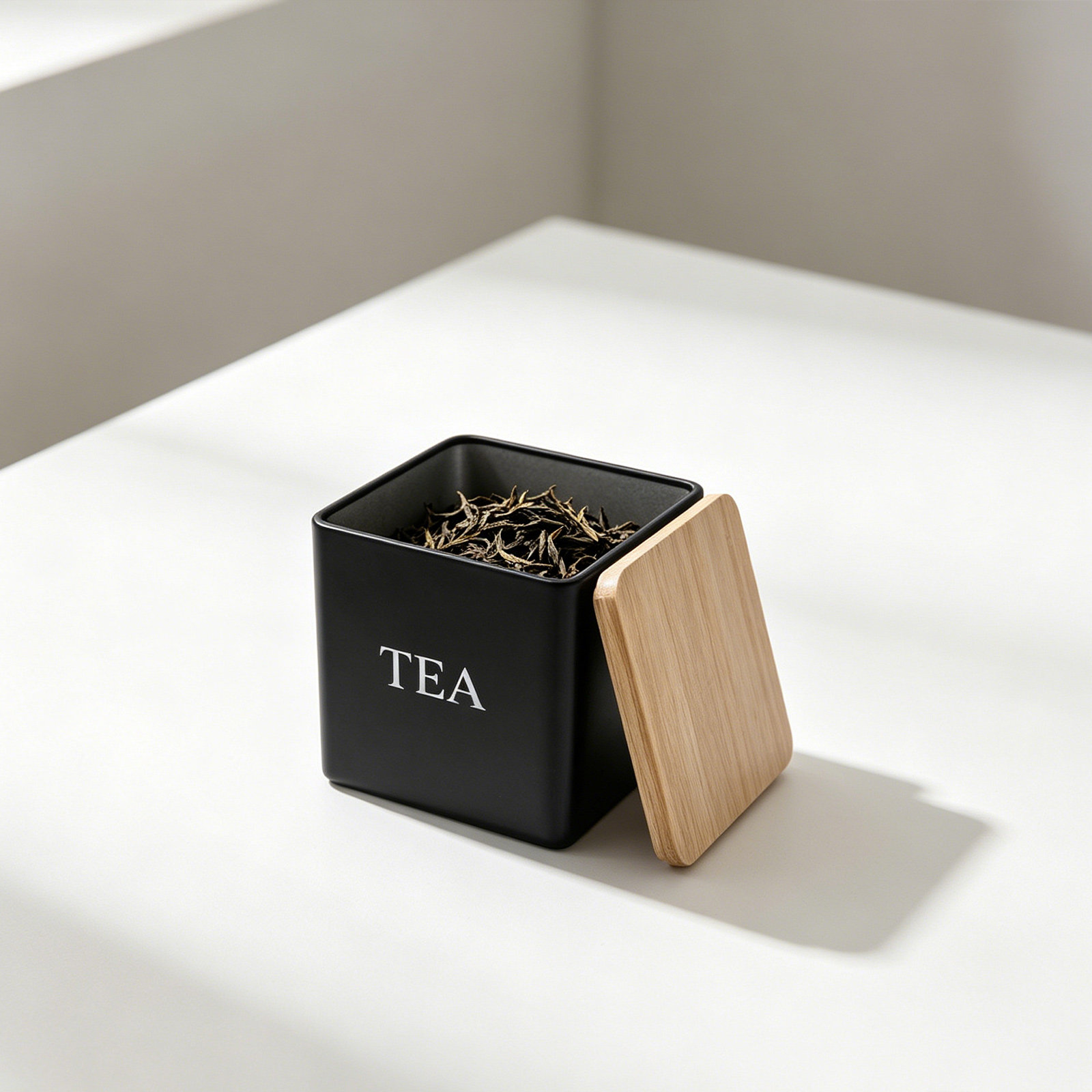 Canister Coffee Sugar Tea - 3개 세트 금속 차/커피/설탕 보관 용기,
