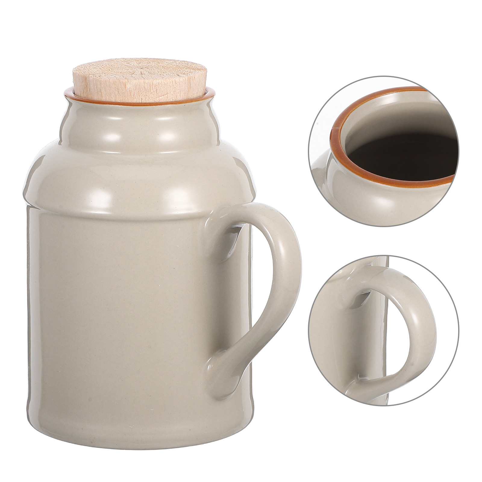 장식용 빈티지 세라믹 물 주전자(뚜껑 포함) 레트로 주 - Water Tea And Coffee 리뷰 및 가격