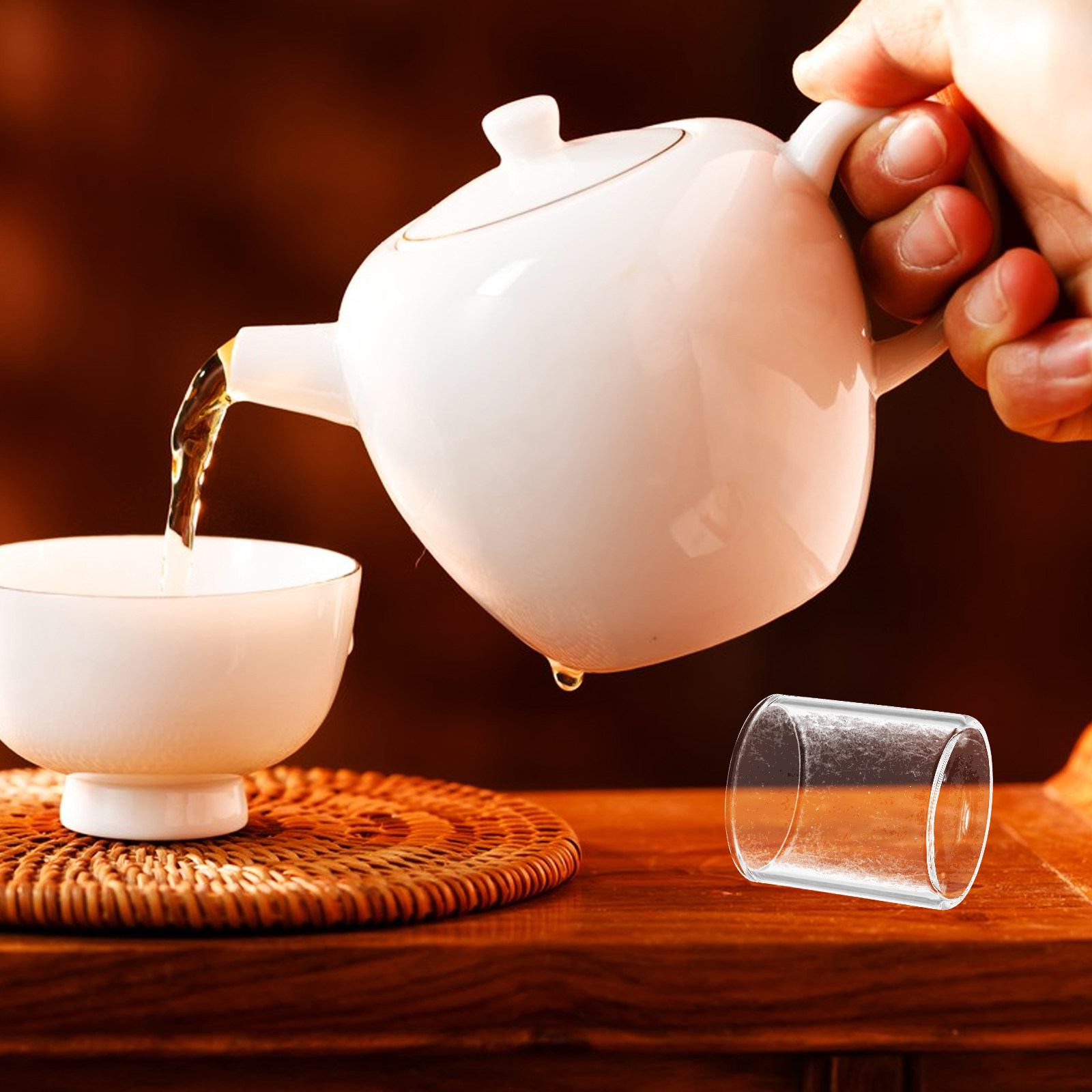 보로실리케이트 유리 티포트 주전자 주둥이 커버, 내열  - Coffee Tea Decanter 리뷰 및 가격