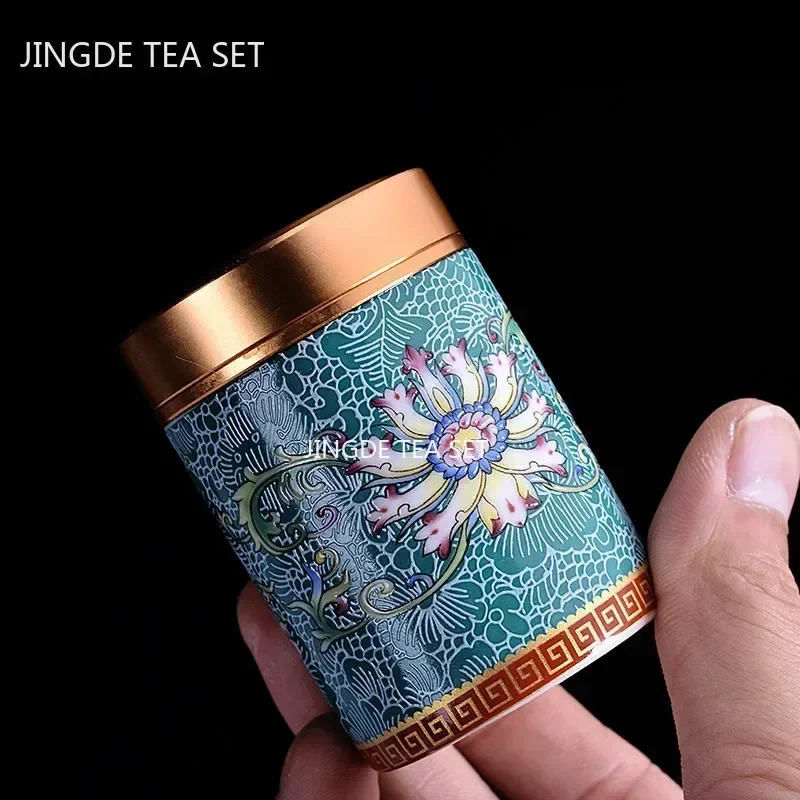 부티크 세라믹 차 통, 가정용 보관 차 용기, 주방 향 - Coffee Tea Jar Set 리뷰 및 가격
