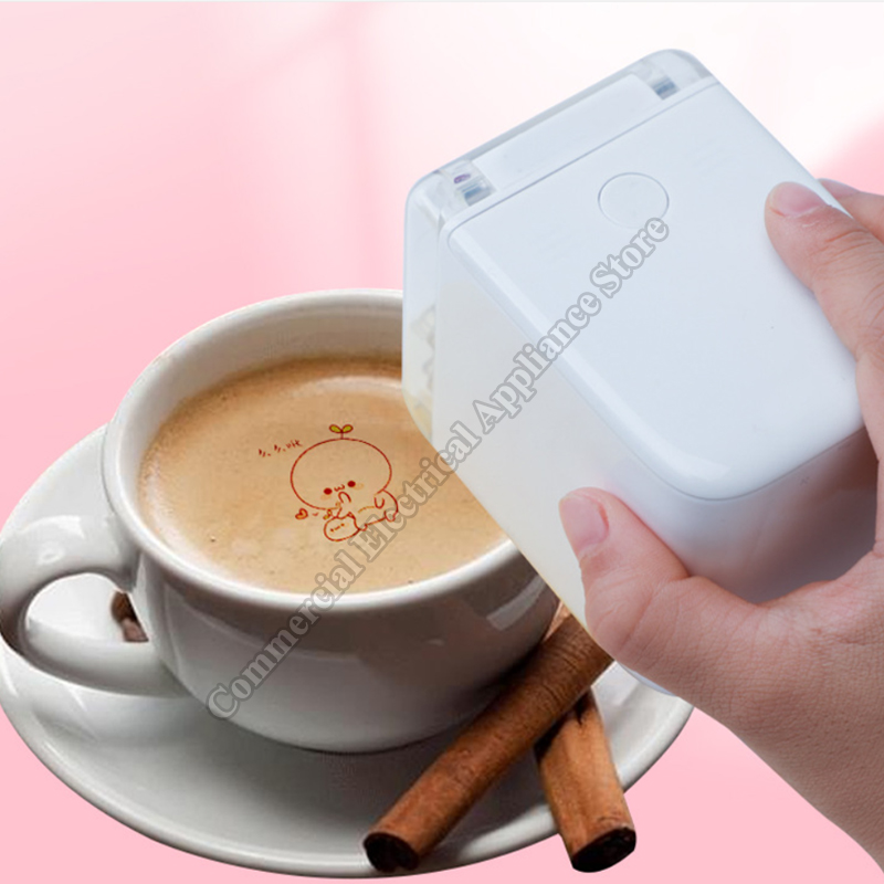 휴대용 식품 프린터 브랜드 이미지가 있는 식품 인쇄기, - Coffee Tea Images 리뷰 및 가격