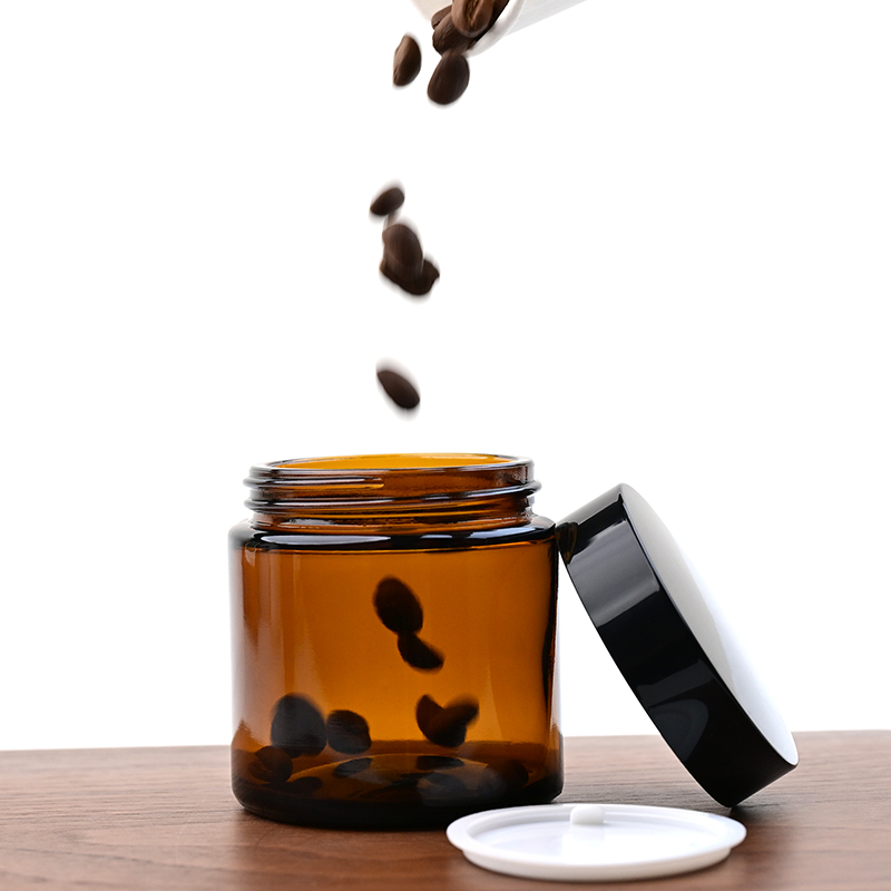 휴대용 커피 콩 저장 유리 항아리 130ml 건조 과일 - Coffee Tea And Leaf 리뷰 및 가격