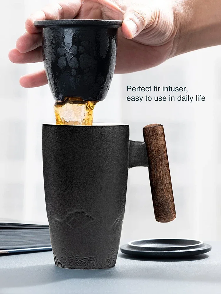 럭셔리 세라믹 머그잔 빈티지 티 컵 커피 큰 아침 식사 - Coffee Tea Japan 리뷰 및 가격