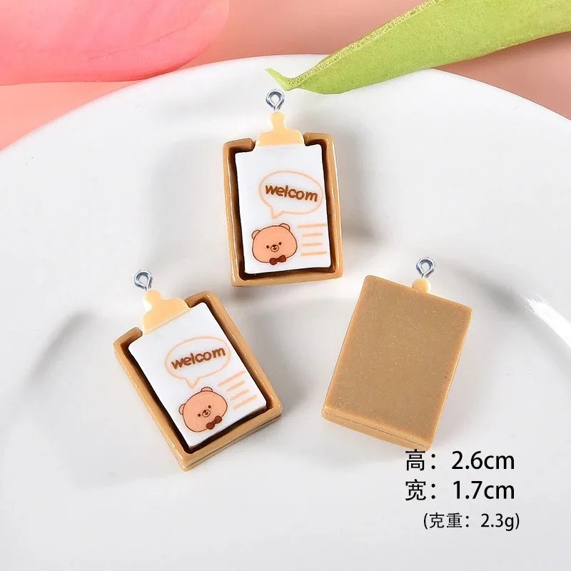 카와이 미니 베어 밀크티 커피컵 레진 펜던트 10개 사 - Coffee Tea Love 리뷰 및 가격