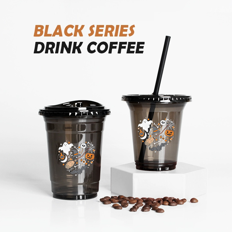로고디스포저블 투명 펫 커피컵, 냉음료컵, 투명 컵 슬 - Coffee Tea Day 리뷰 및 가격