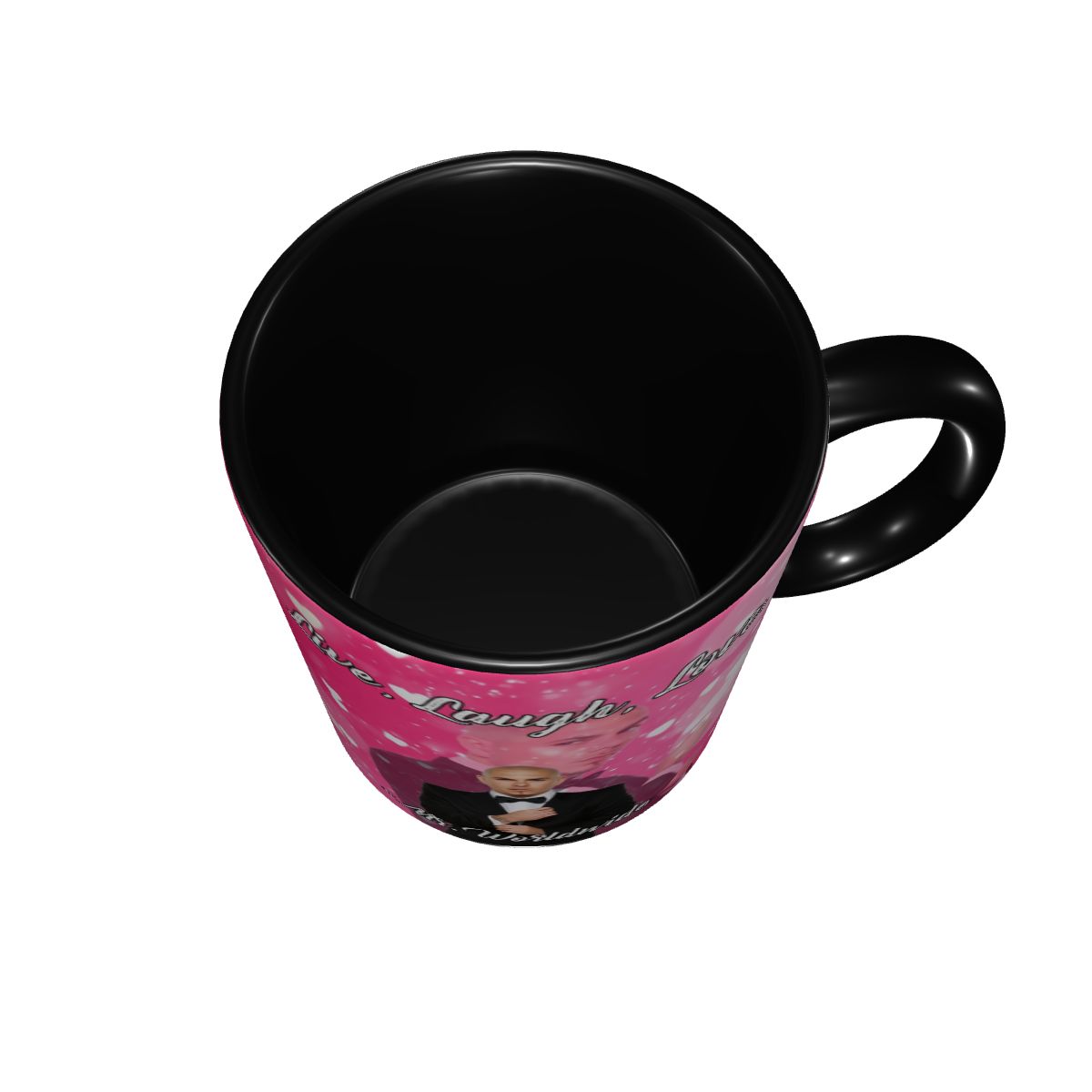 미스터 월드와이드는 '살고 웃고 사랑하세요'라는 문구가 - Coffee Tea Love 리뷰 및 가격