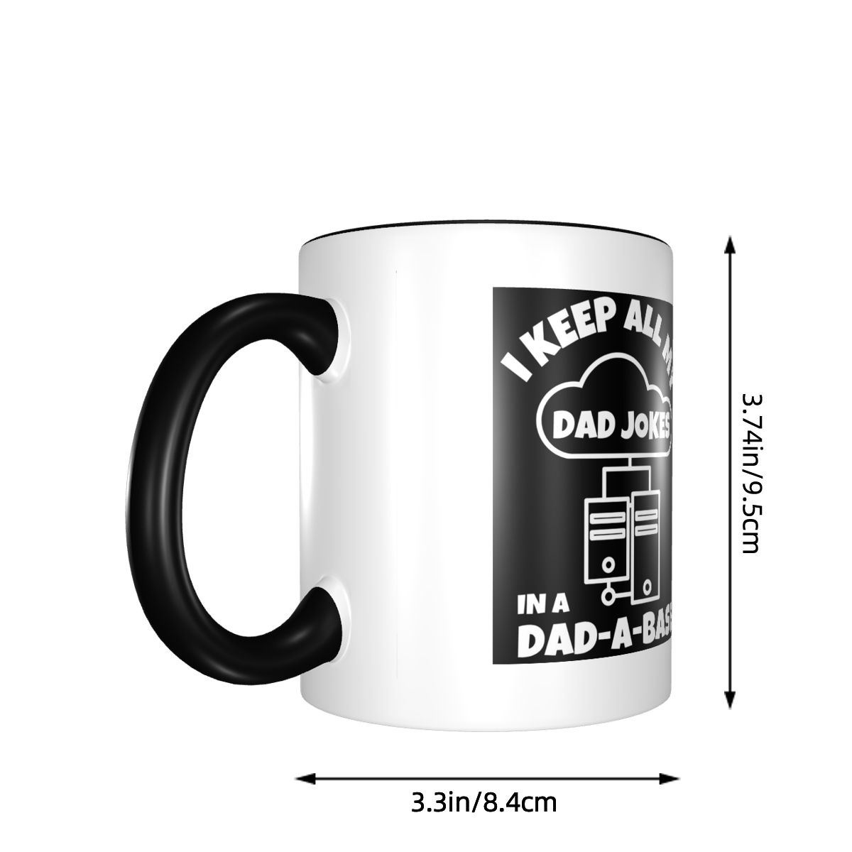 아빠의 농담을 모두 담은 다다베이스 머그컵, 재미있는  - Coffee Tea Jokes 리뷰 및 가격