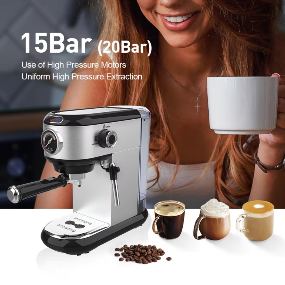 상업용 전기 가전 싱글 커피 머신 전기 15바 카푸치노 - Coffee & Tea Phúc Long 리뷰 및 가격