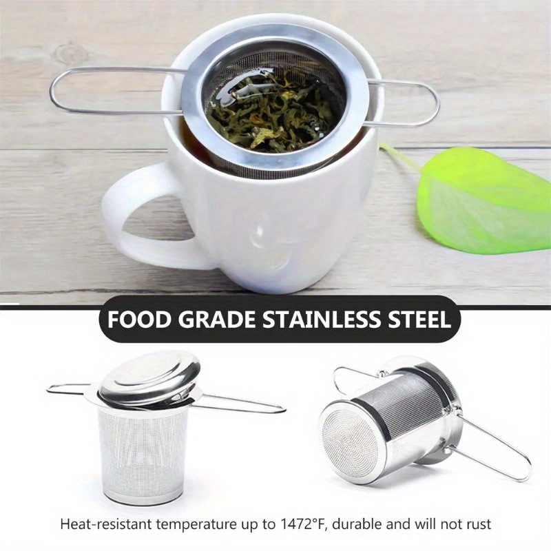 스테인리스 스틸 메쉬 차망 뚜껑 포함 재사용 가능 컵  - Coffee Tea And Leaf 리뷰 및 가격