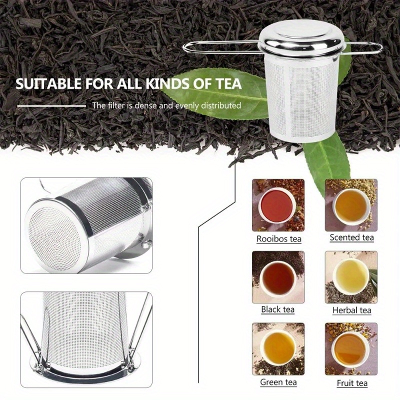 스테인리스 스틸 메쉬 차망 뚜껑 포함 재사용 가능 컵  - Coffee Tea And Leaf 리뷰 및 가격