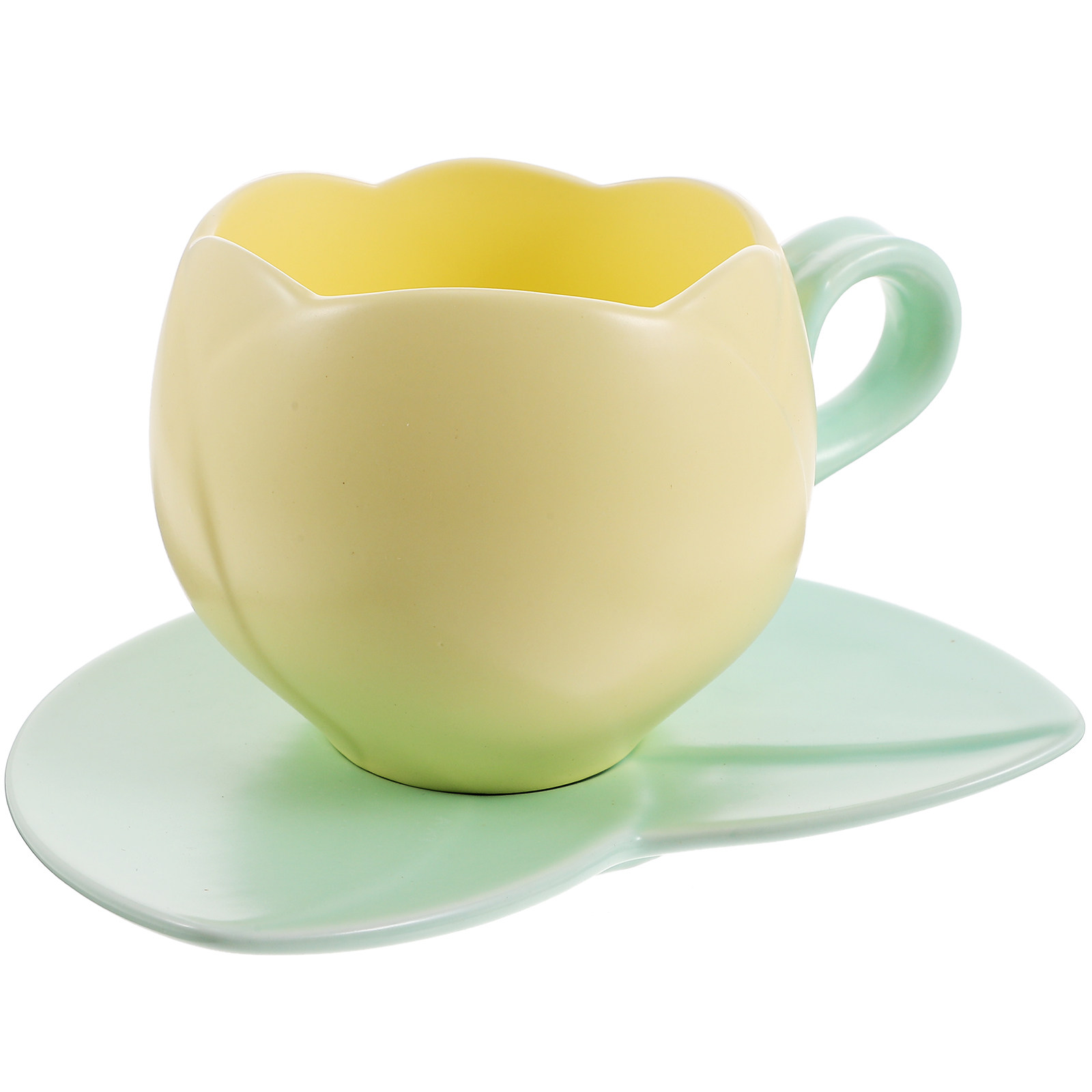 세라믹 커피컵 세트(받침 접시 포함) 다기능 음료컵 - - Water Tea And Coffee 리뷰 및 가격