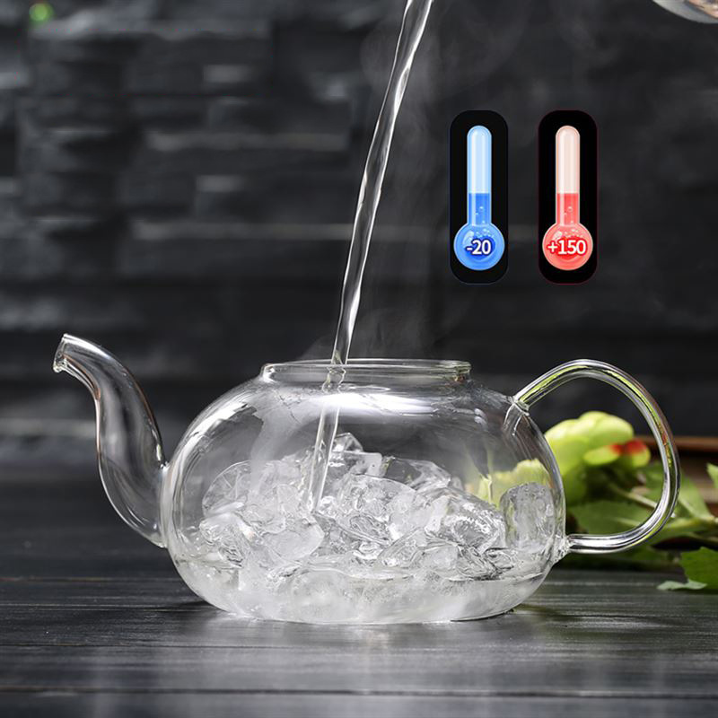 600/800ml 내열 유리 주전자 꽃 차 세트 주전자 - Coffee Tea Jar Set 리뷰 및 가격