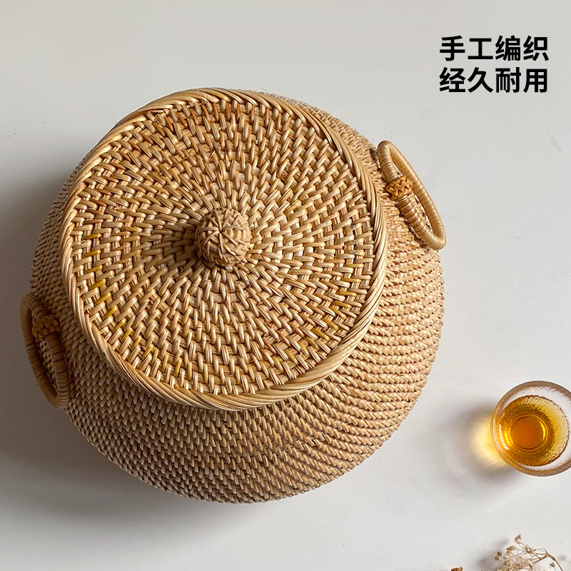 베트남 순수 수제 가을 라탄 직조 원형 커피 테이블 데 - Coffee Tea Vietnam 리뷰 및 가격