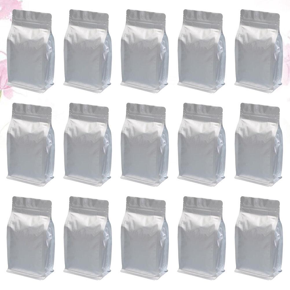 20pcs 스탠드 업 셀프 씰 백 24X14X6Cm 밀 - Coffee Tea 리뷰 및 가격