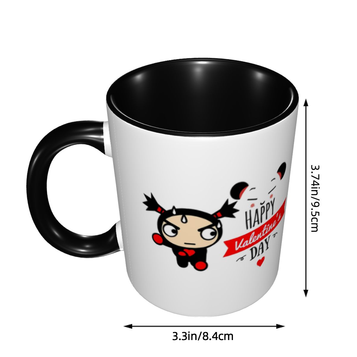 개인 맞춤형 재미있는 러브 푸카 X 가루 발렌타인 머그 - Coffee Tea Love 리뷰 및 가격