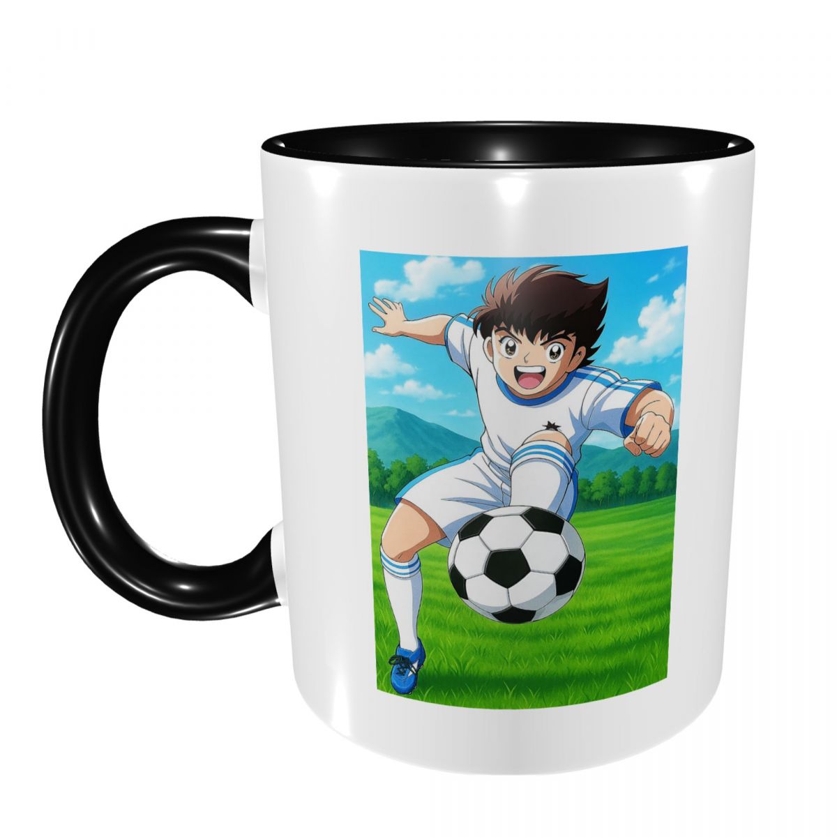 캡틴 츠바사 일본 축구 애니메이션 머그 재미있는 세라믹 - Coffee Tea Japan 리뷰 및 가격