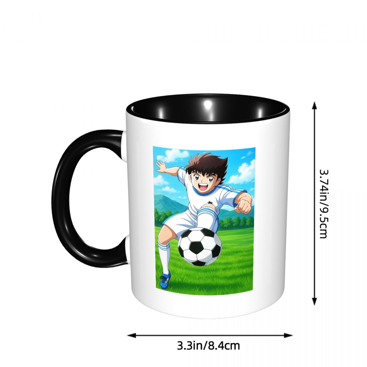 캡틴 츠바사 일본 축구 애니메이션 머그 재미있는 세라믹 - Coffee Tea Japan 리뷰 및 가격