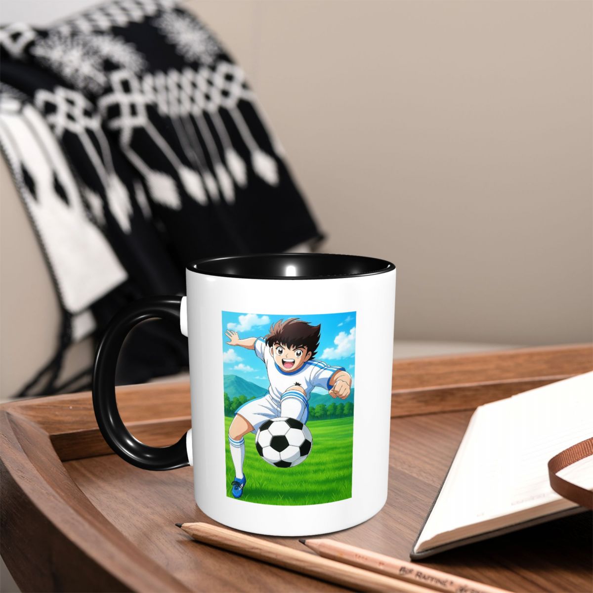 캡틴 츠바사 일본 축구 애니메이션 머그 재미있는 세라믹 - Coffee Tea Japan 리뷰 및 가격