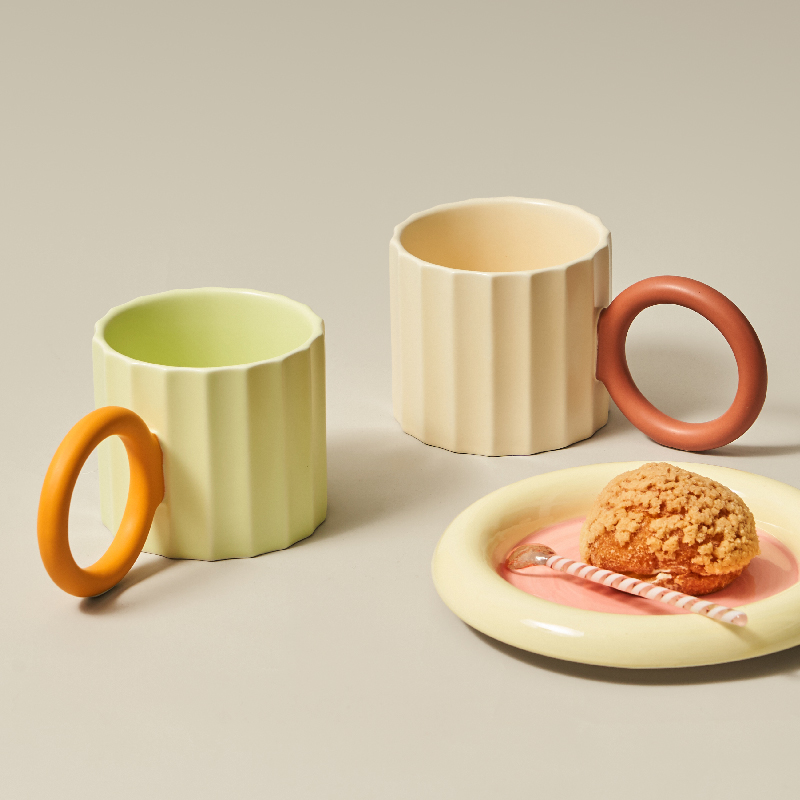 큰 손잡이 일본 세라믹 커피 머그잔, 커피 차 우유 물 - Coffee Tea Japan 리뷰 및 가격