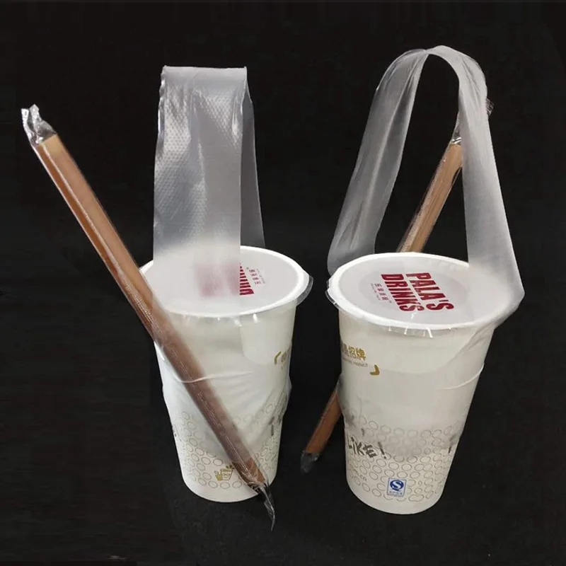 100 개/몫 T 자형 총검 비닐 봉투 일회용 투명 단 - T And Tea Coffee 리뷰 및 가격