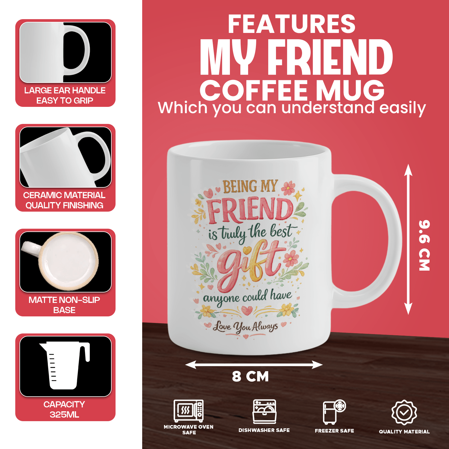 내 친구가 되는 것이 진정한 최고의 선물입니다 커피 머 - Coffee Tea Jokes 리뷰 및 가격