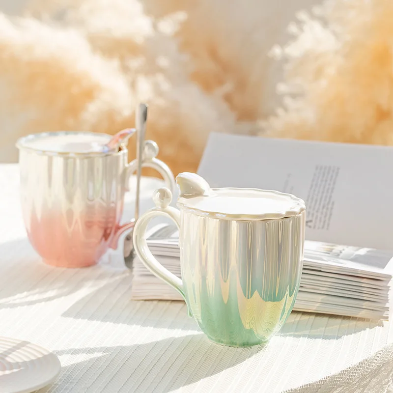 럭셔리 진주 유약 돌고래 머그잔, 크리스마스 선물, 세 - Coffee Tea Difference 리뷰 및 가격