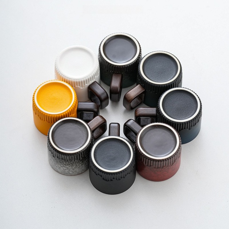 다양한 유약 디자인의 농축 차/커피 컵, 심플한 원목  - Coffee Tea Difference 리뷰 및 가격