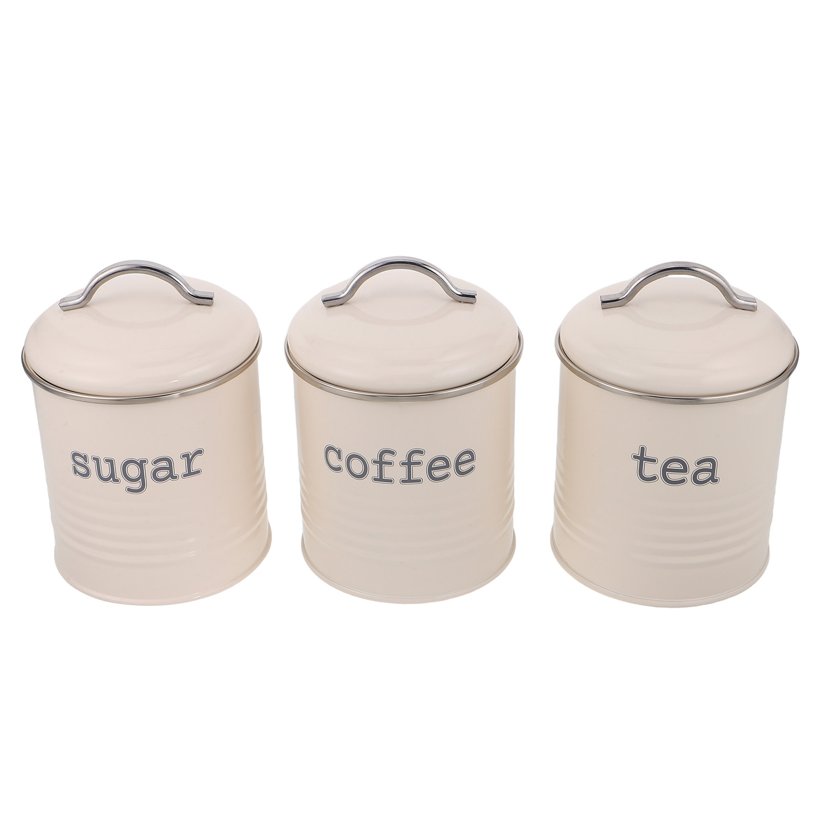 3개 세트 밀폐형 커피 원두 보관 용기, 밀폐형 차/설 - Canister Coffee Sugar Tea 리뷰 및 가격