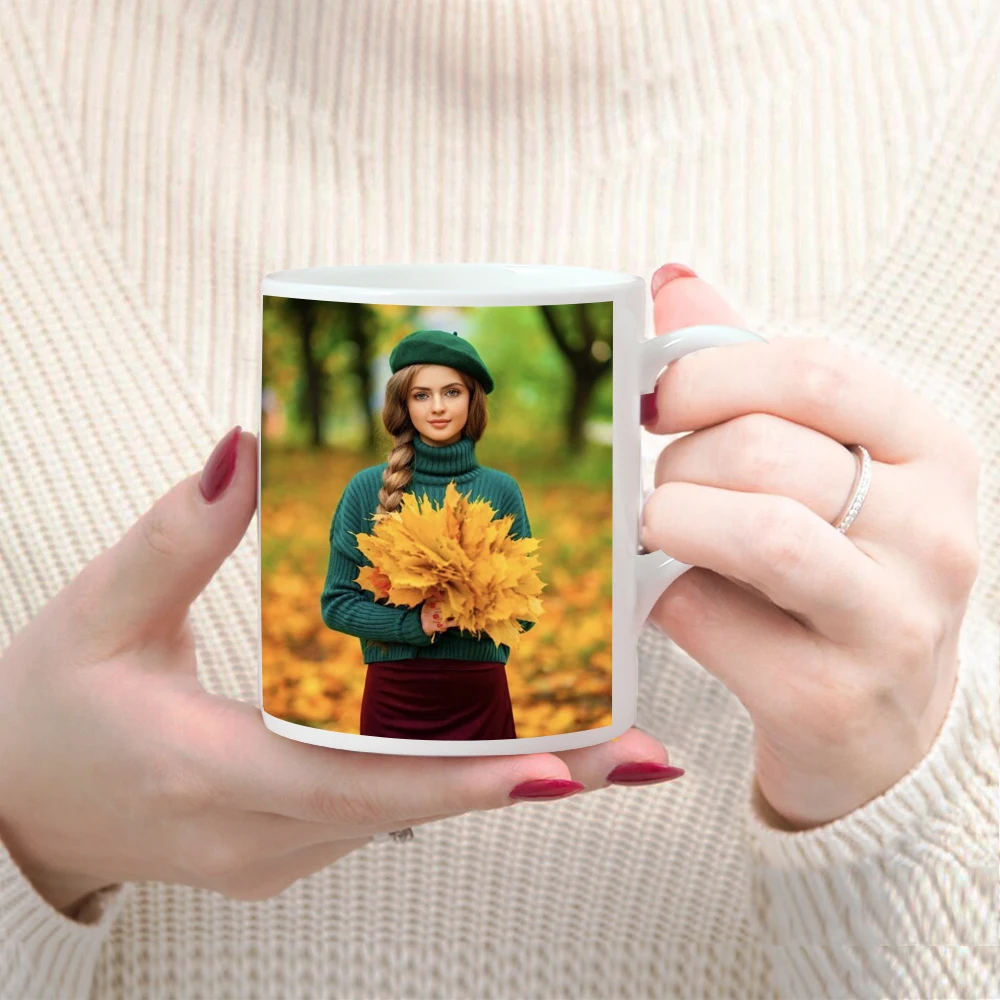 사용자 정의 이름 이미지 텍스트 컵, 사진 머그컵 맞춤 - Coffee Tea Images 리뷰 및 가격
